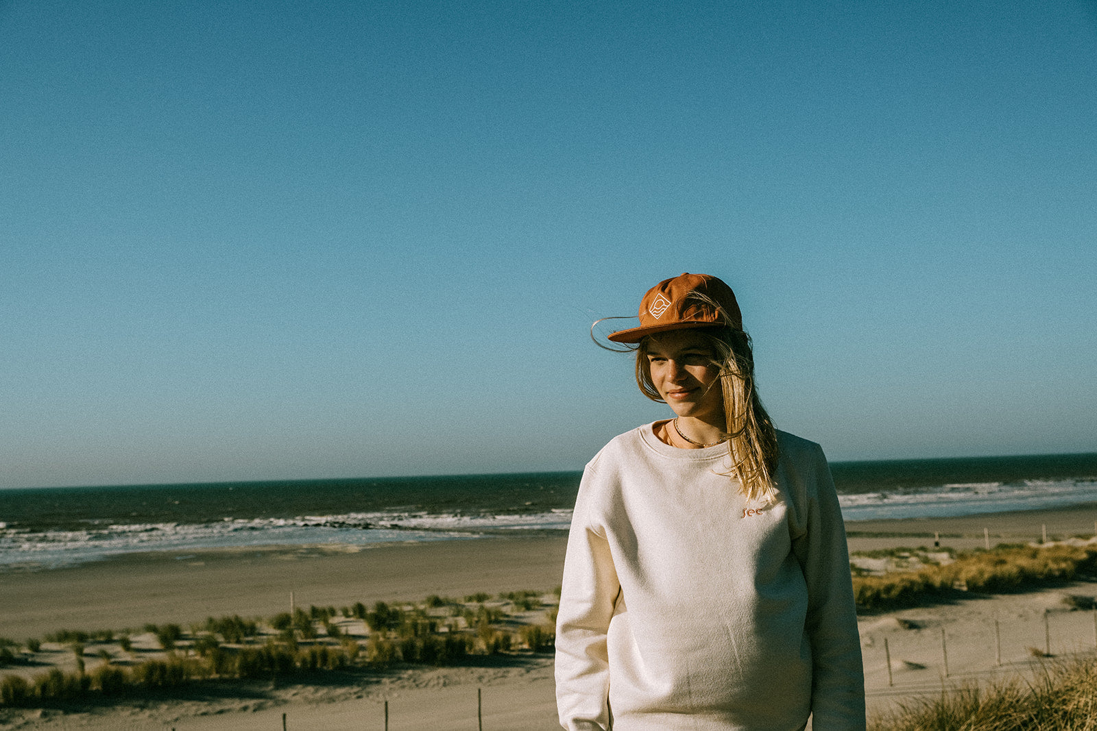 Sunrise Skater Cap — Terracotta