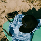 Sunrise Skater Cap — Black